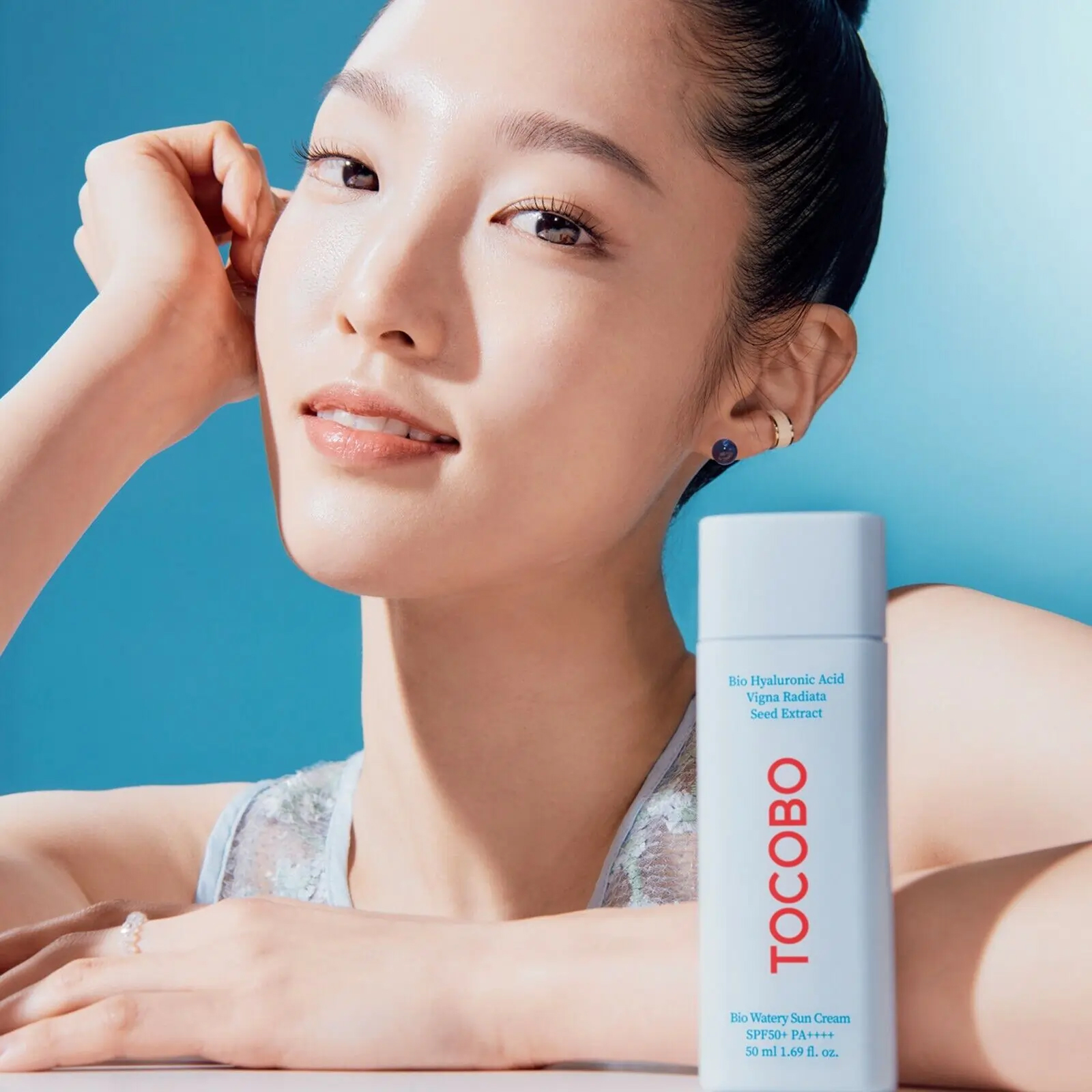ضدآفتاب کرمی بیو واتری توکوبو SPF50 - هیالورونیک اسید