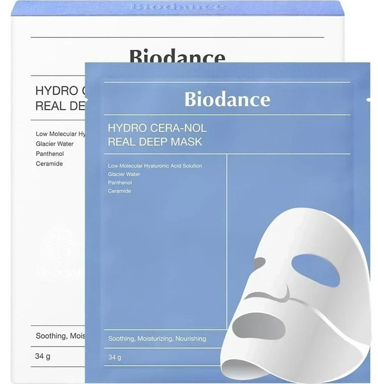ماسک آبرسان و تقویت‌کننده هیالورونیک 4 عددی 34g