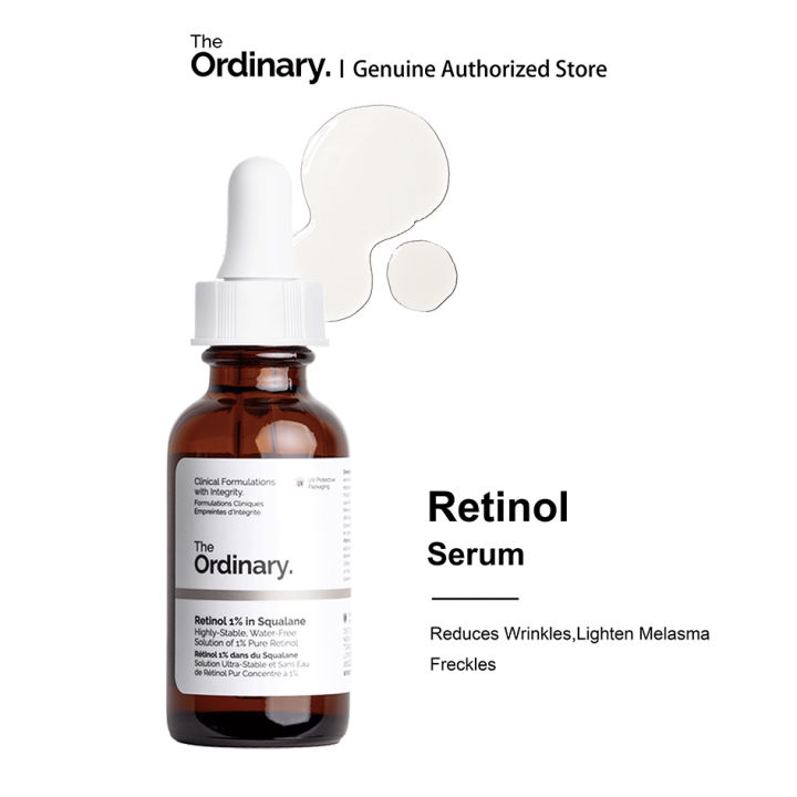 سرم ضد چروک اوردینری مدل Retinol 1% حجم 30 میلی‌لیتر