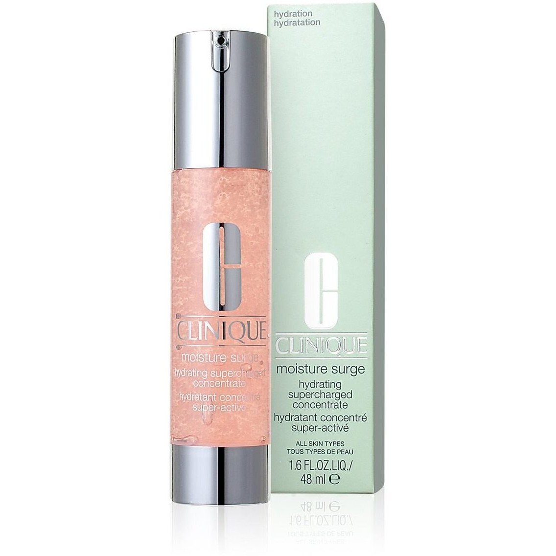 ژل آبرسان 72 ساعته کلینیک مدل Moisture Surge حجم 125 میلی‌لیتر
