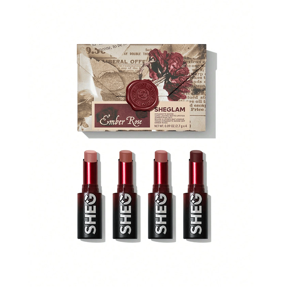 پک رژ آمبر رز شیگلم | Sheglam Ombre Rose Lip Set